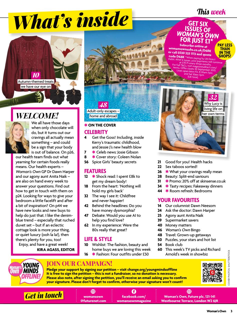 Woman's Own Preview Pages