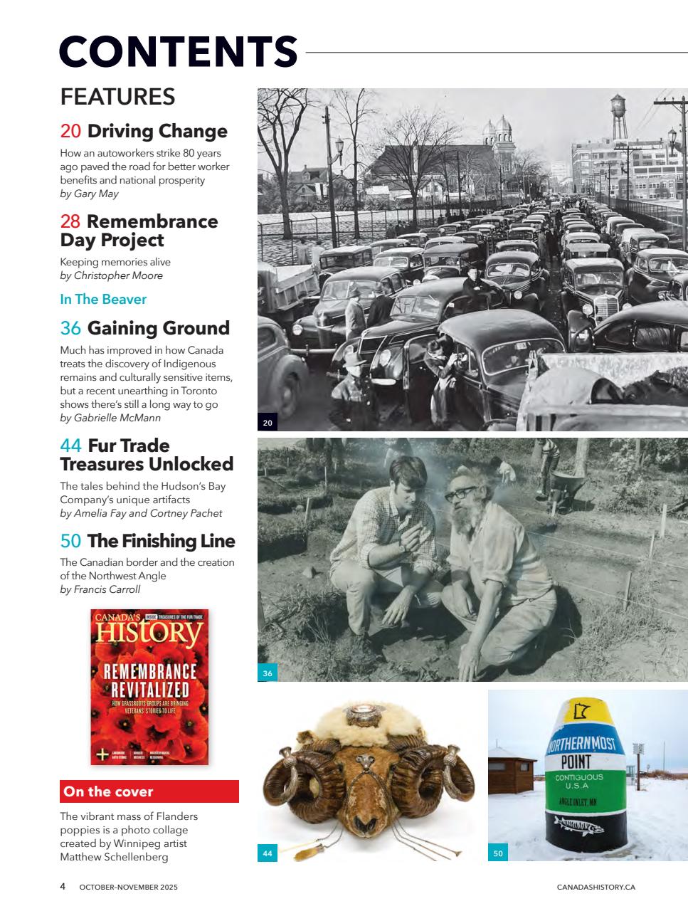 Canada's History Preview Pages