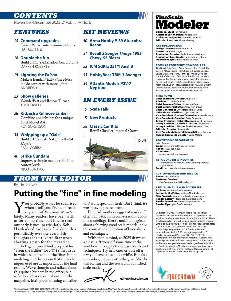 FineScale Modeler Preview Pages