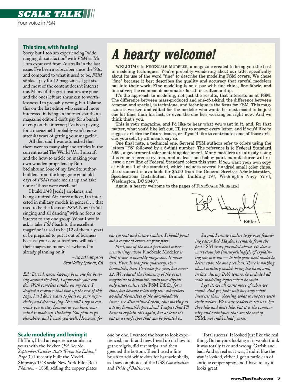 FineScale Modeler Preview Pages