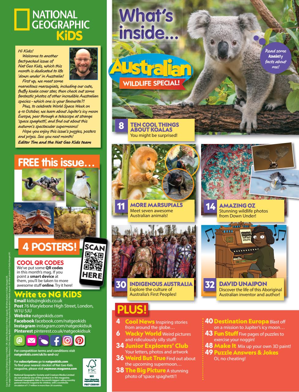 National Geographic Kids Preview Pages