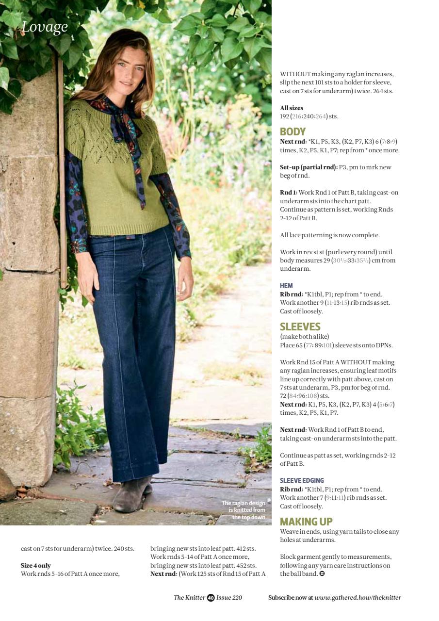 The Knitter Preview Pages