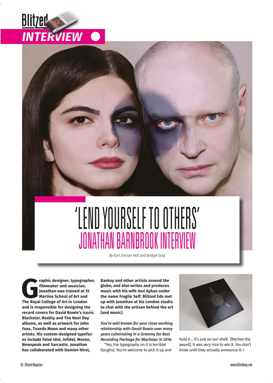 Blitzed Magazine Preview Pages