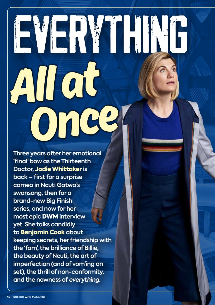 Doctor Who Magazine Preview Pages