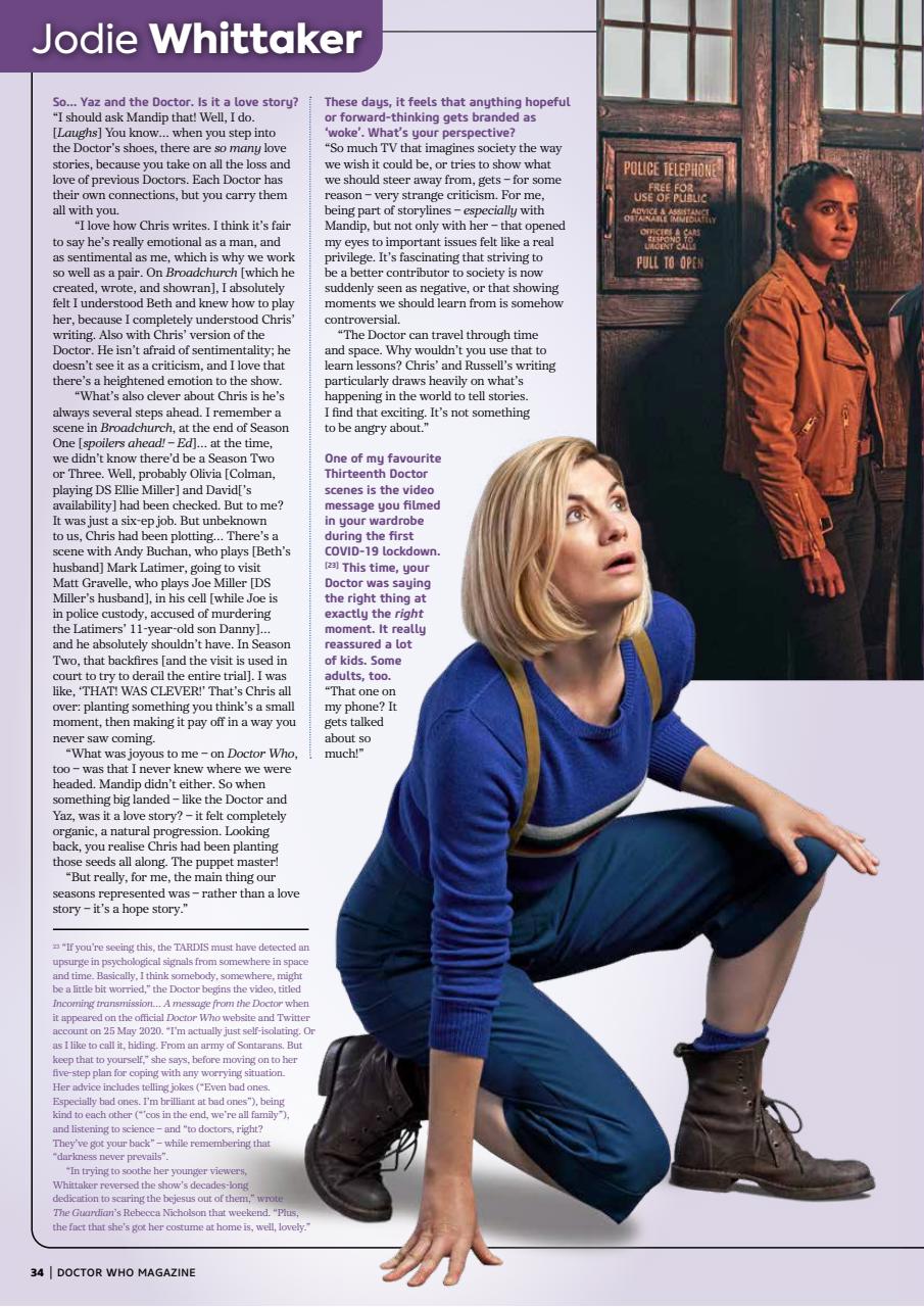 Doctor Who Magazine Preview Pages