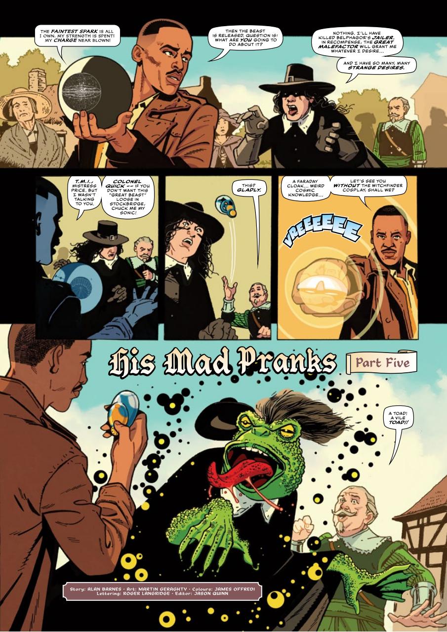 Doctor Who Magazine Preview Pages