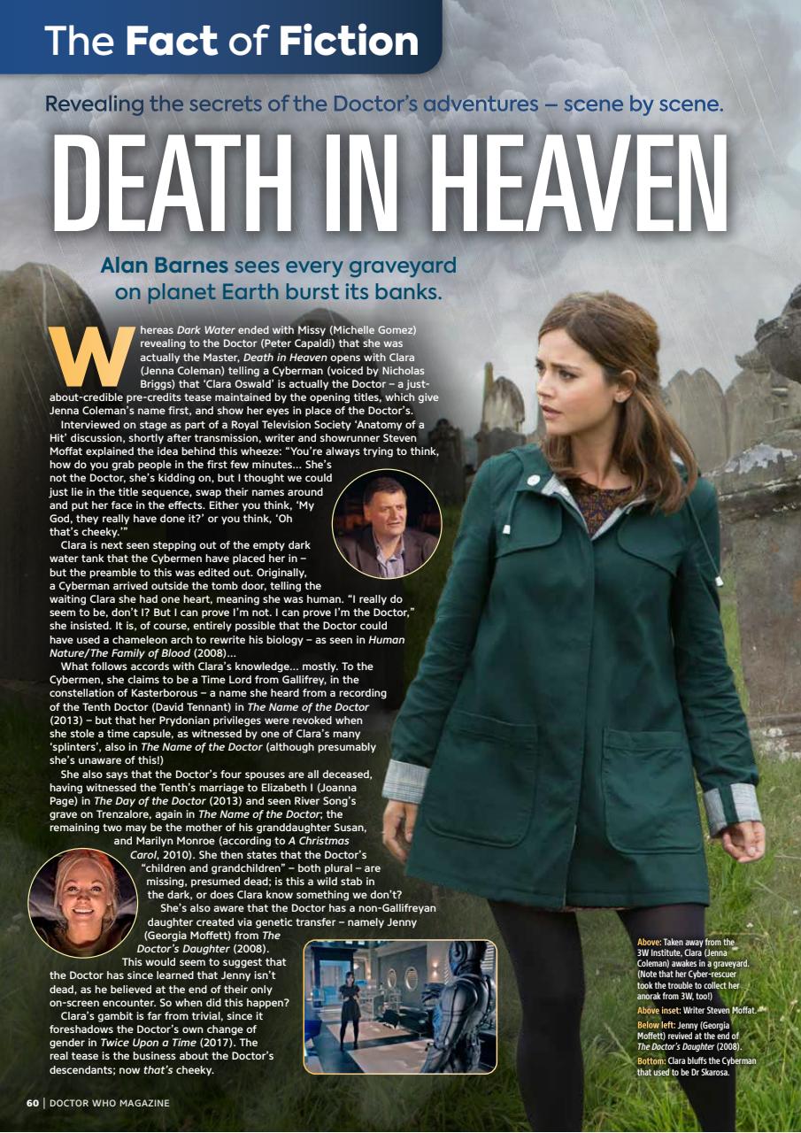 Doctor Who Magazine Preview Pages