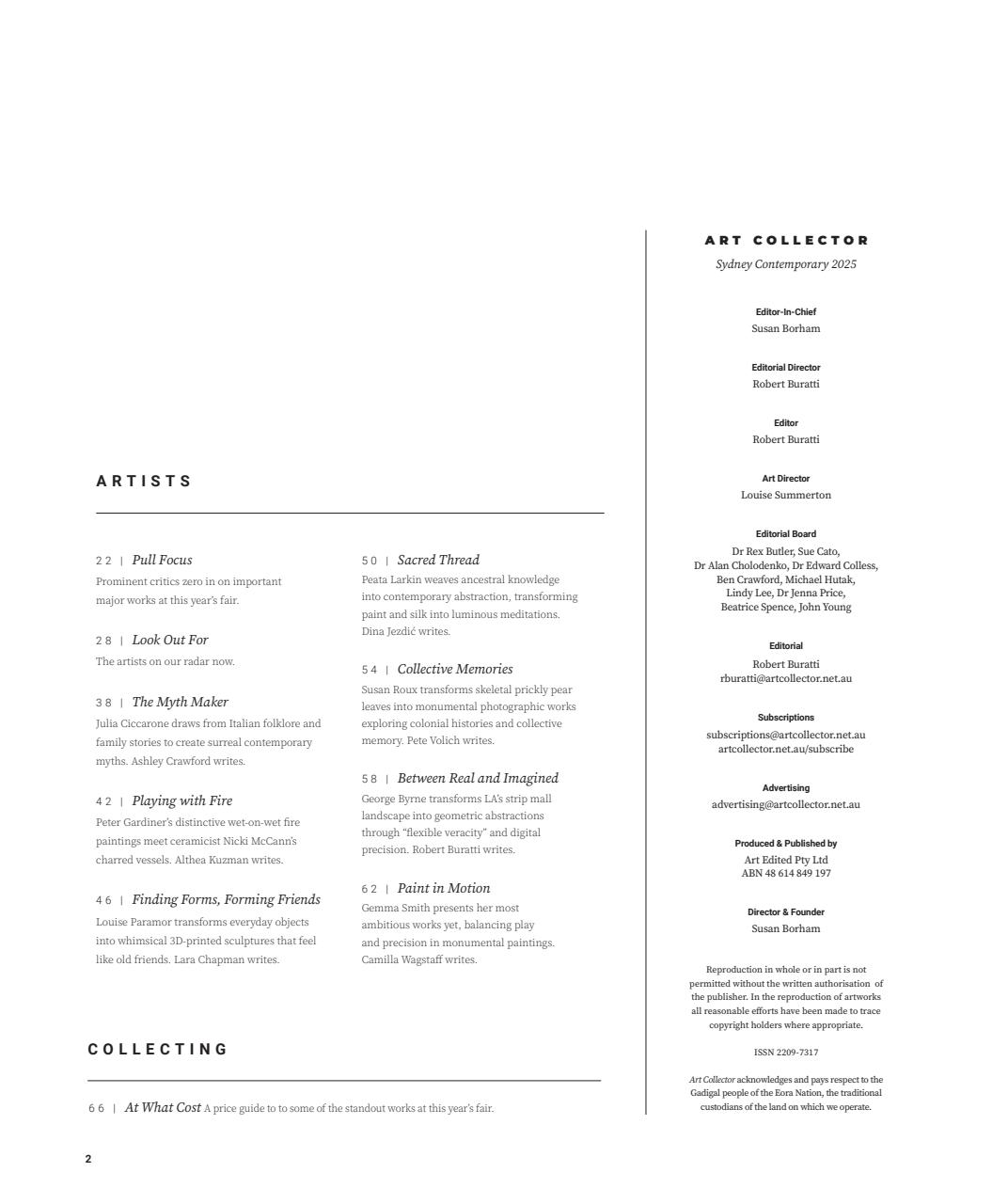 Art Collector Preview Pages