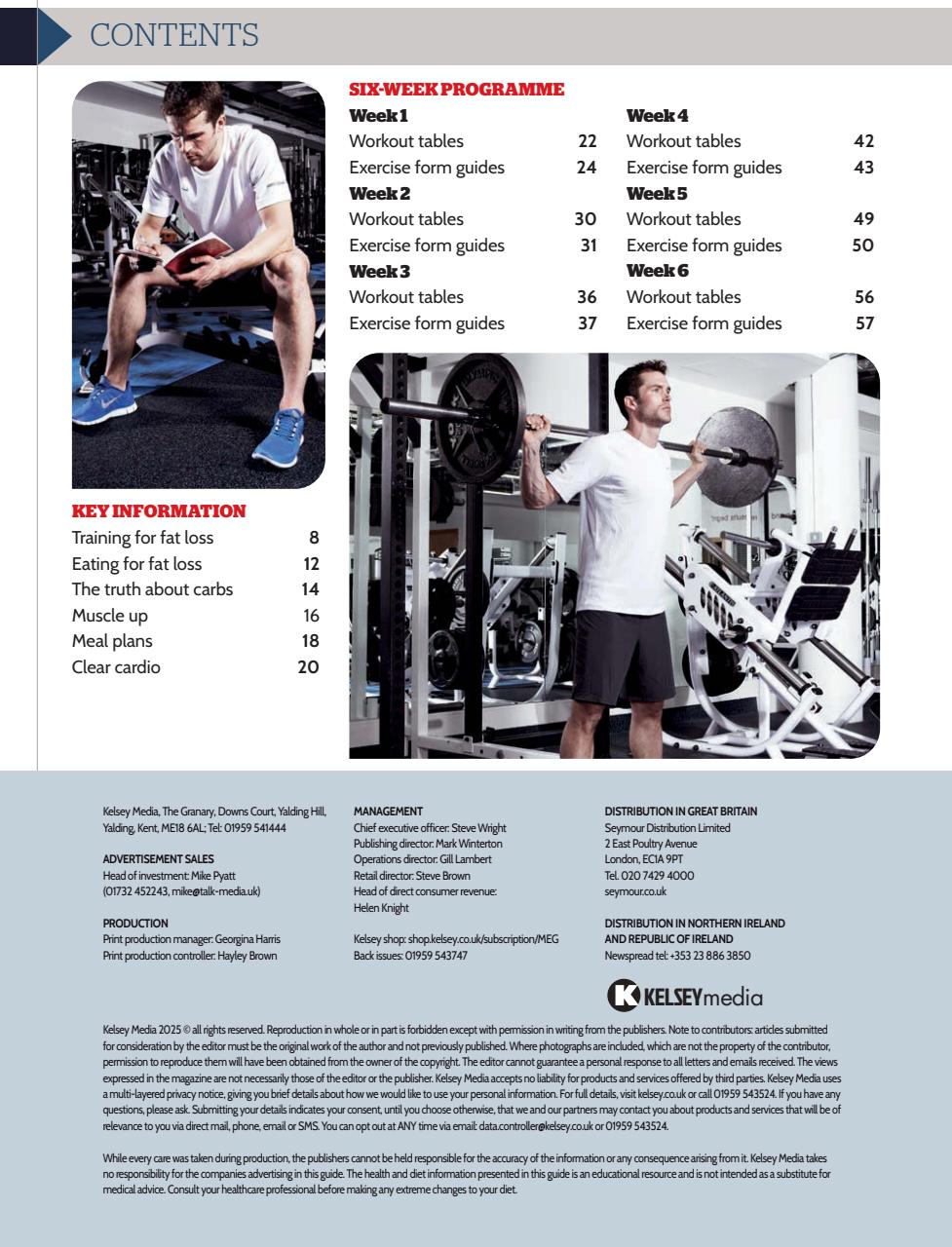 Men’s Fitness Guides Preview Pages
