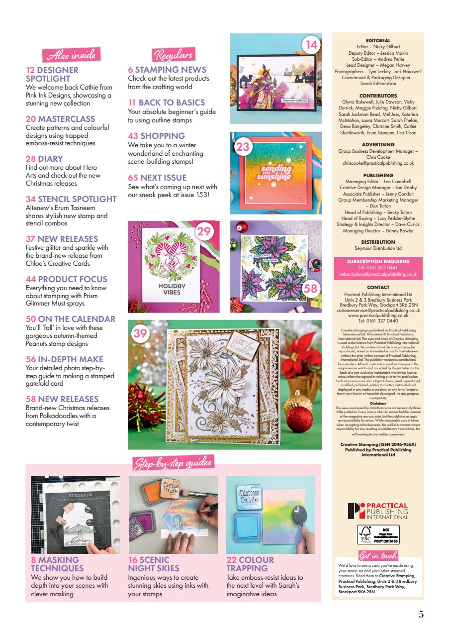 Creative Stamping Preview Pages