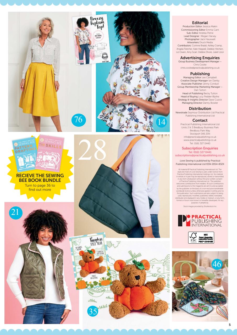 Love Sewing Preview Pages