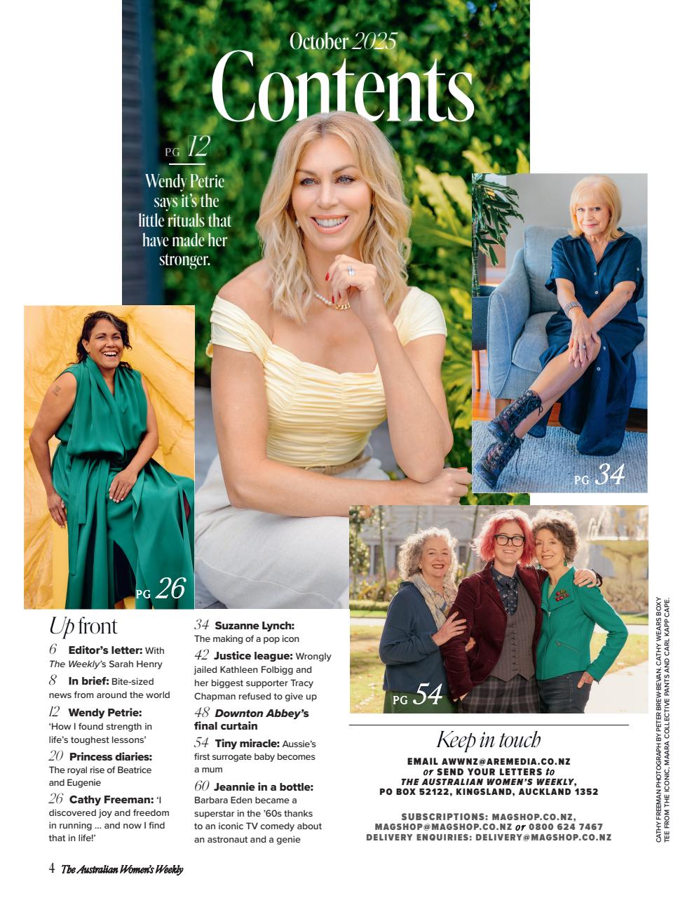 Australian Women's Weekly NZ Preview Pages