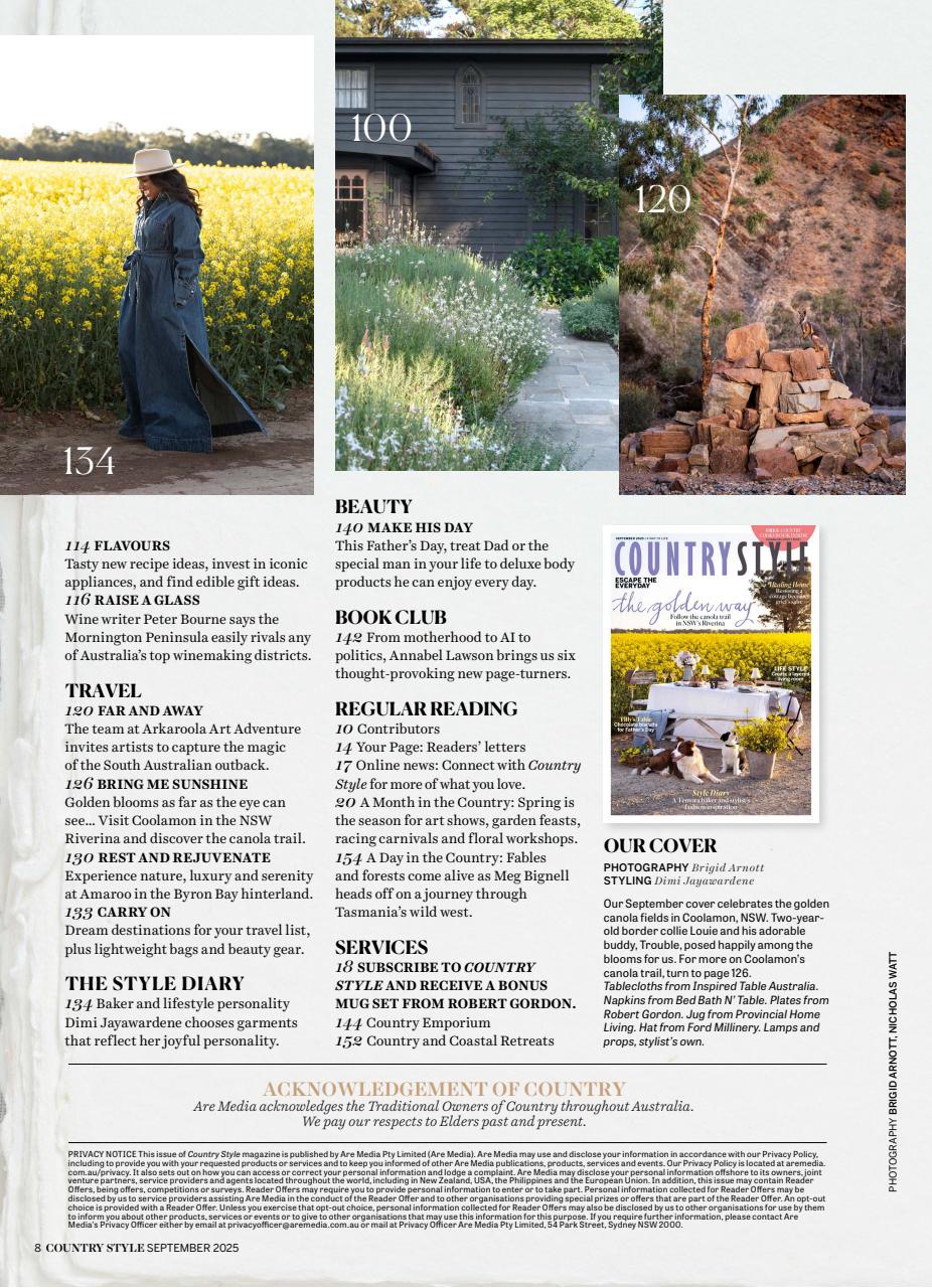 Country Style Preview Pages