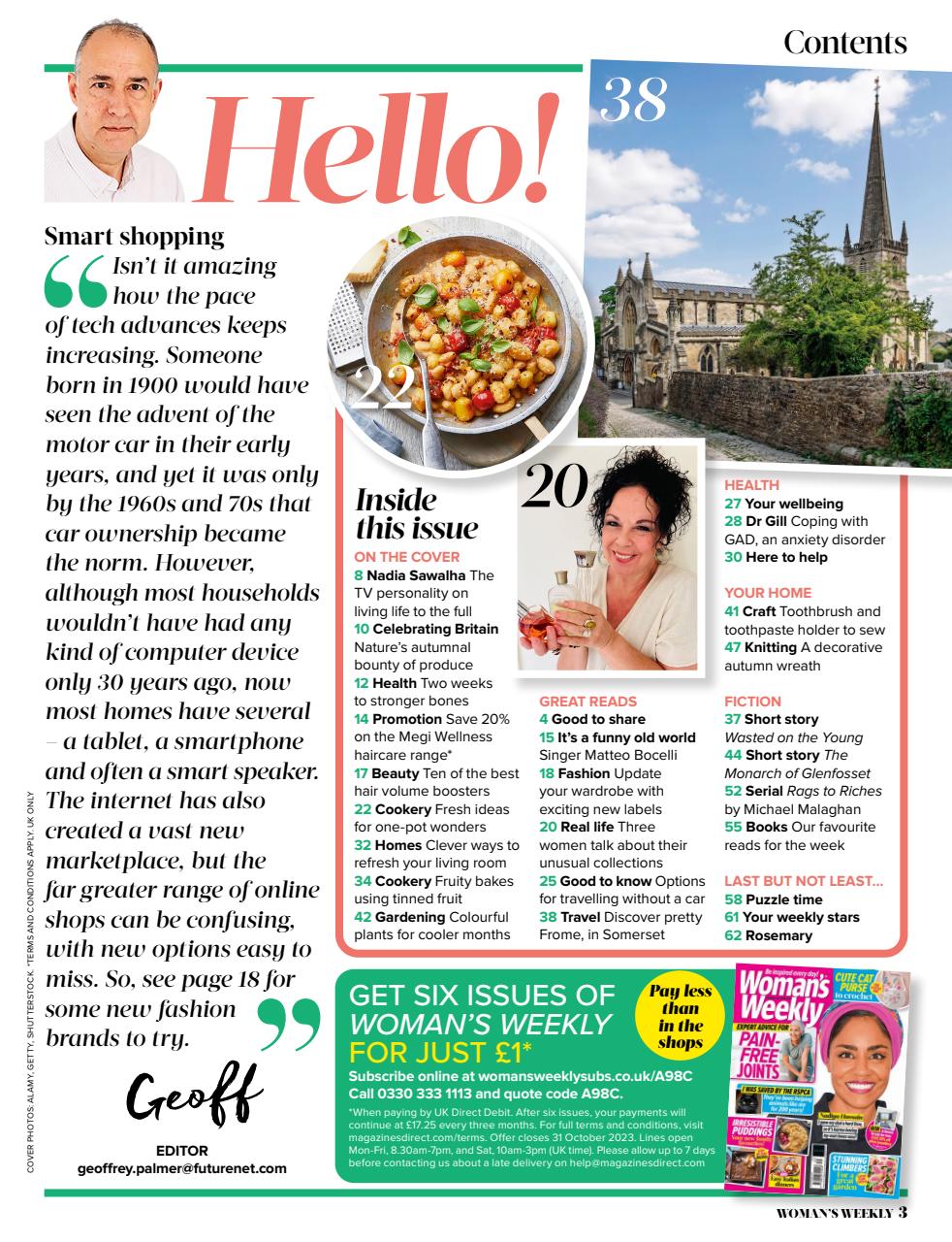 Woman's Weekly Preview Pages