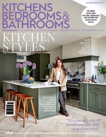 Kitchens Bedrooms & Bathrooms magazine issue Oct 2025