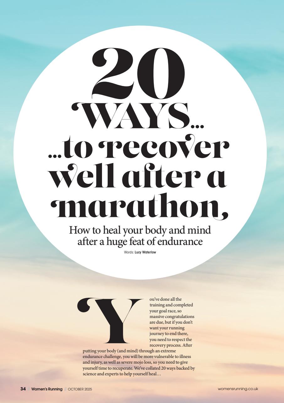 Women’s Running Preview Pages