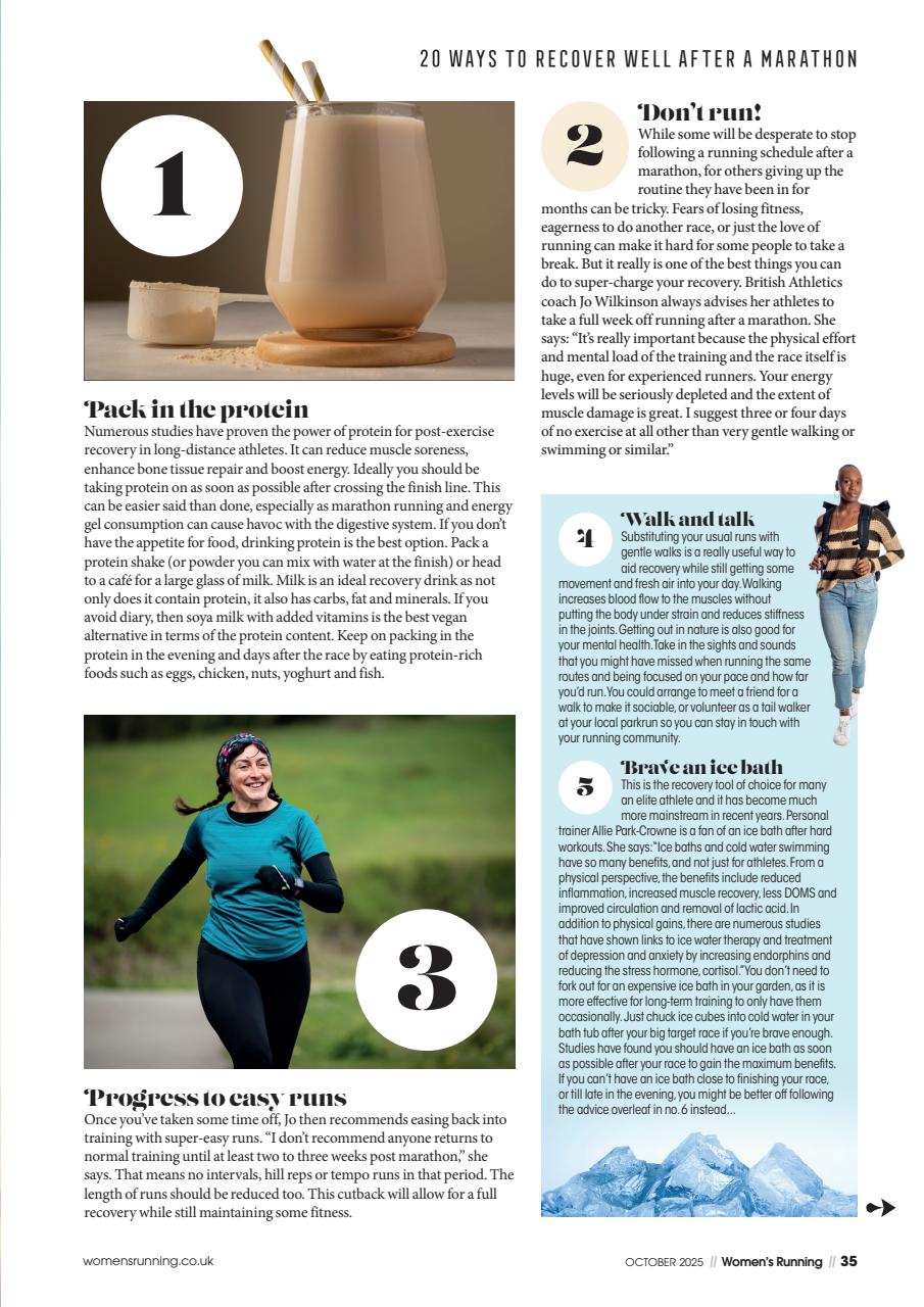 Women’s Running Preview Pages