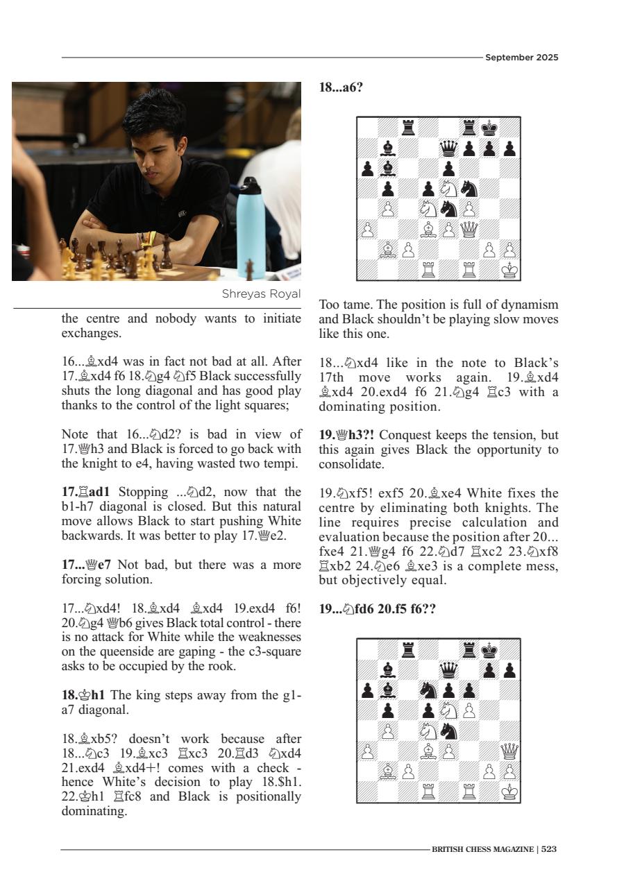 British Chess Magazine Preview Pages