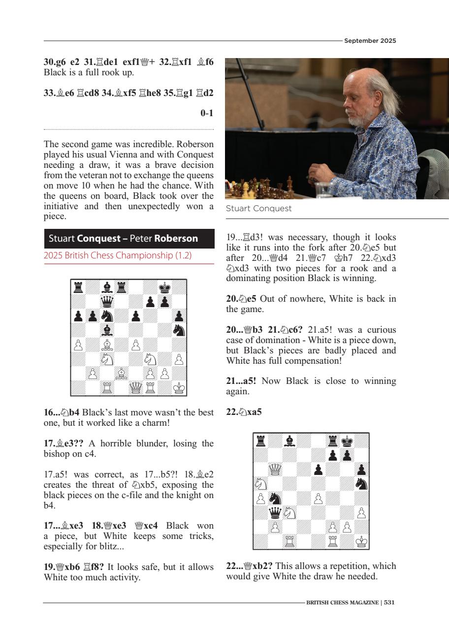 British Chess Magazine Preview Pages