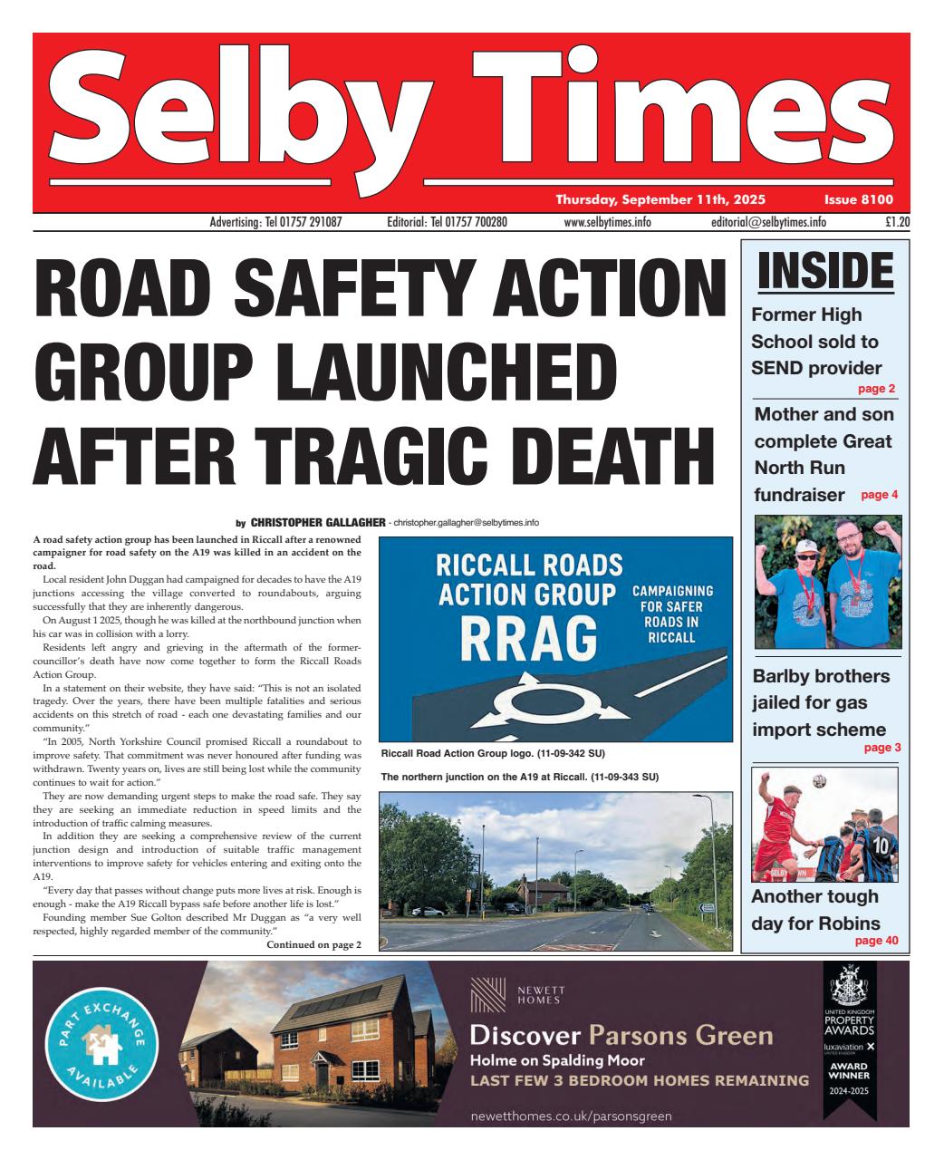 Selby Times Preview Pages