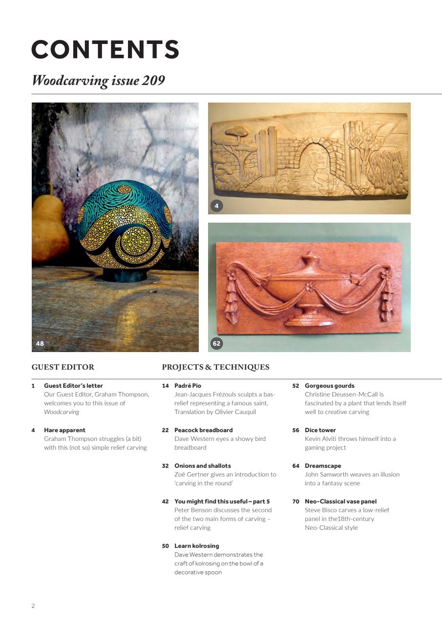 Woodcarving Preview Pages