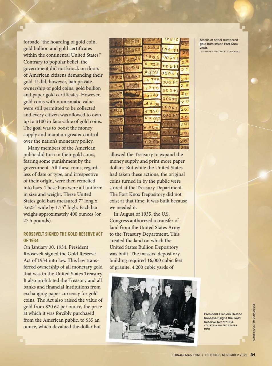 COINage Magazine Preview Pages