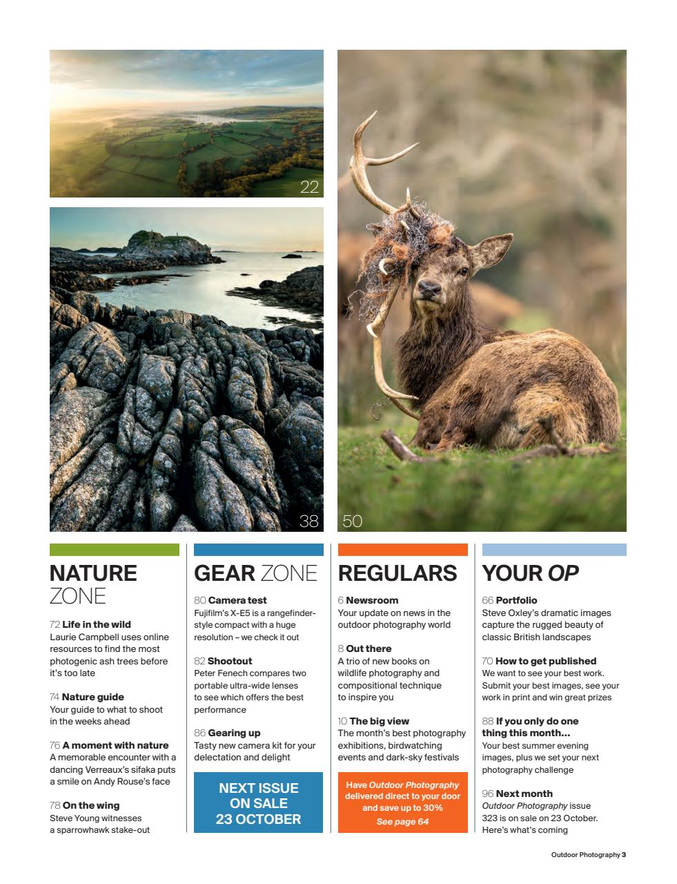 Outdoor Photography Preview Pages