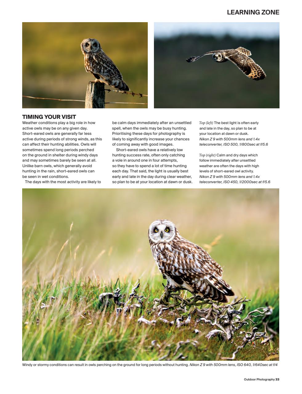 Outdoor Photography Preview Pages