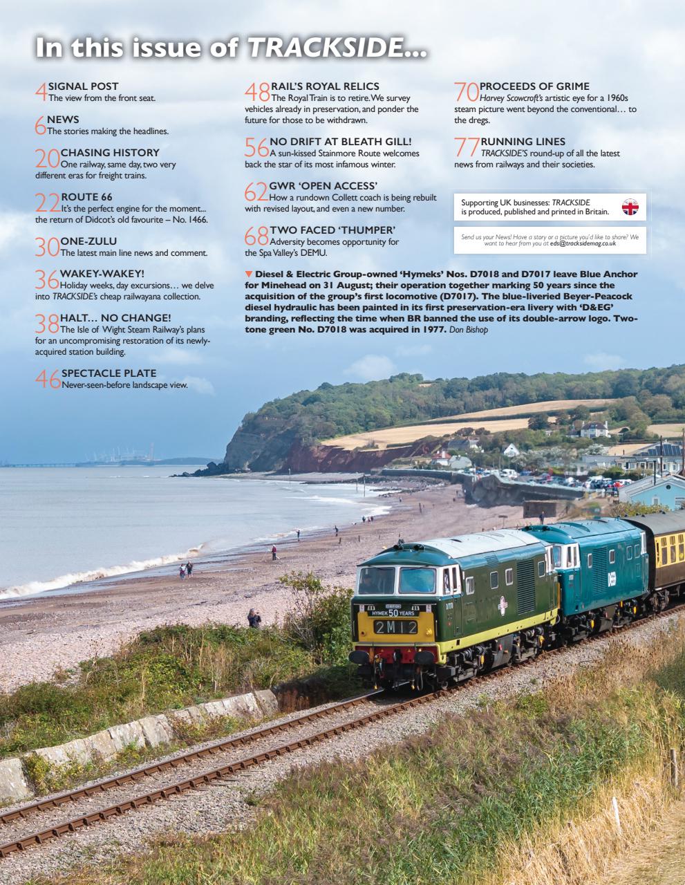 Trackside Preview Pages