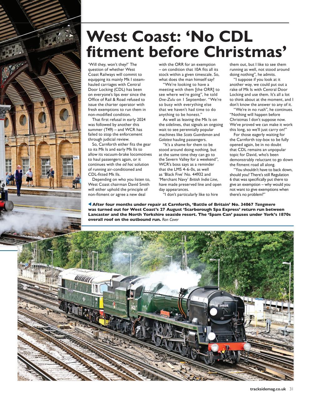 Trackside Preview Pages