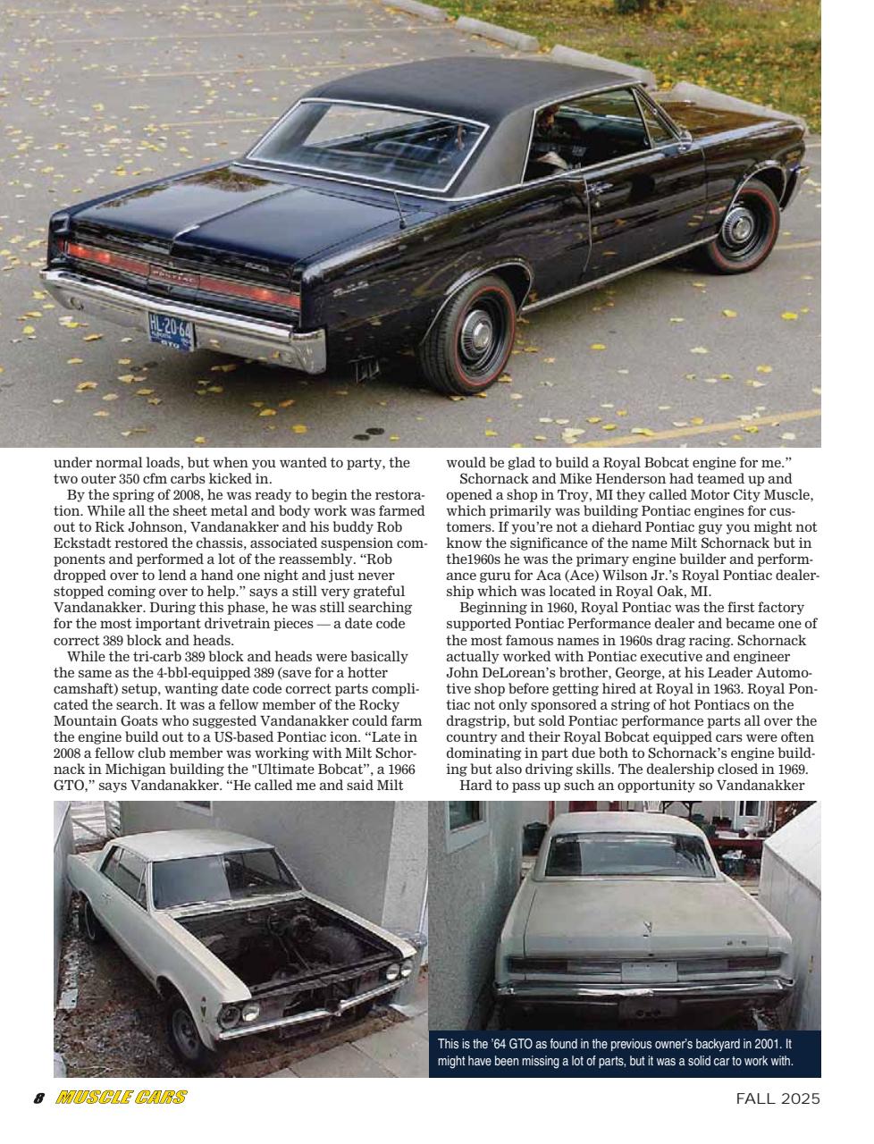 Muscle Cars Preview Pages