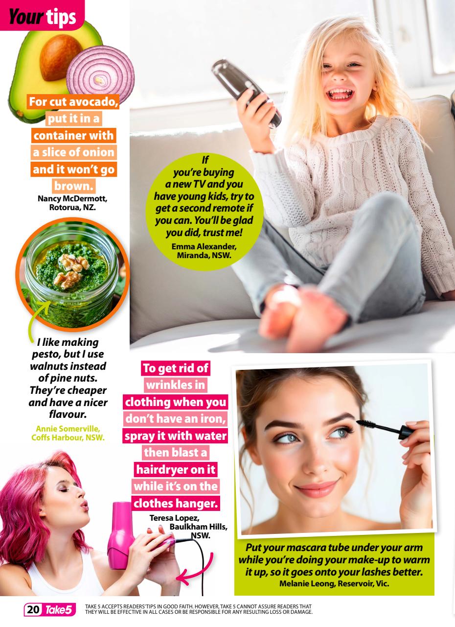 Take 5 Preview Pages