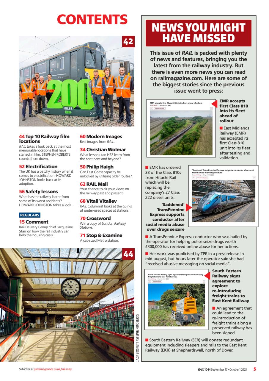 Rail Preview Pages