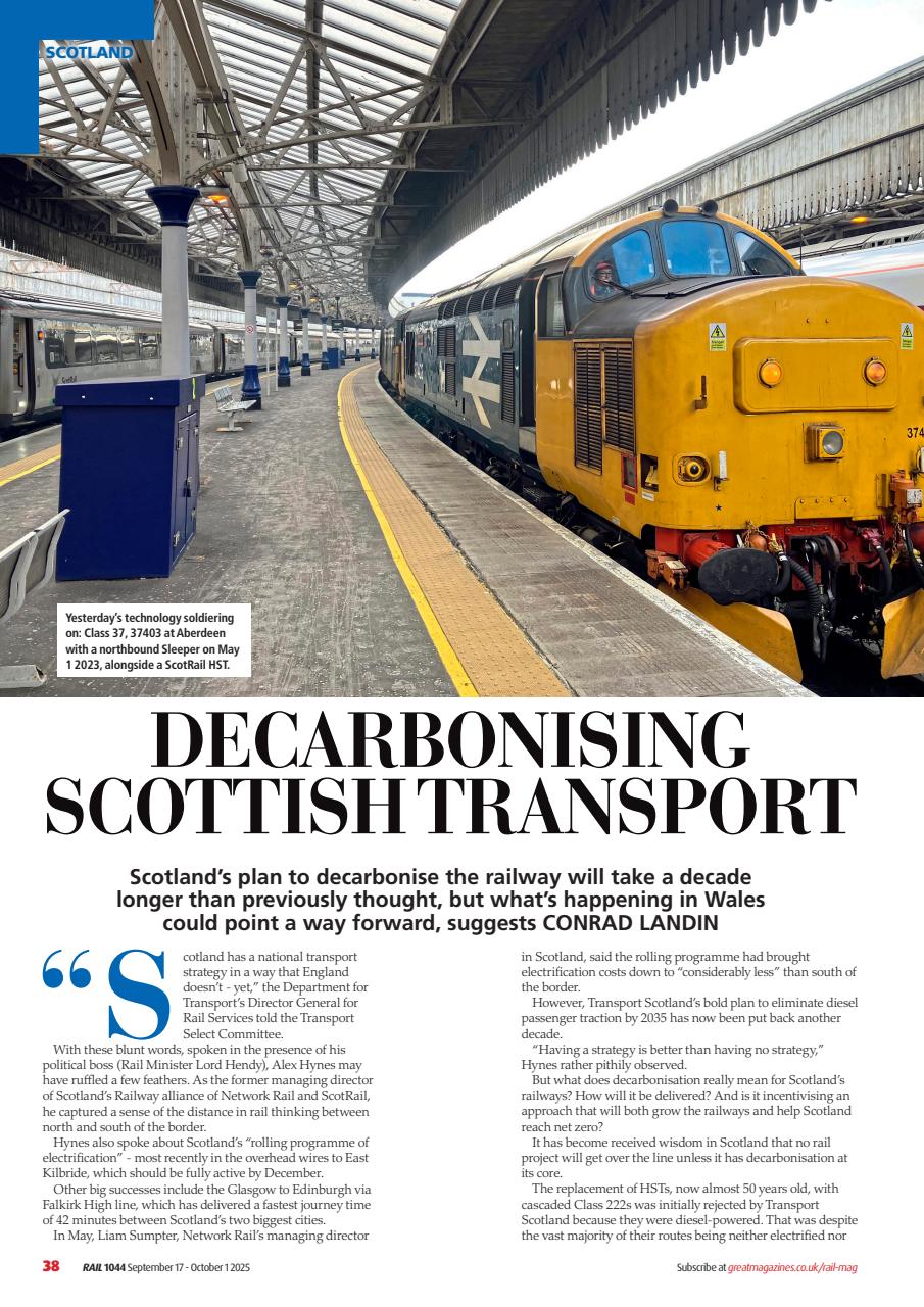 Rail Preview Pages