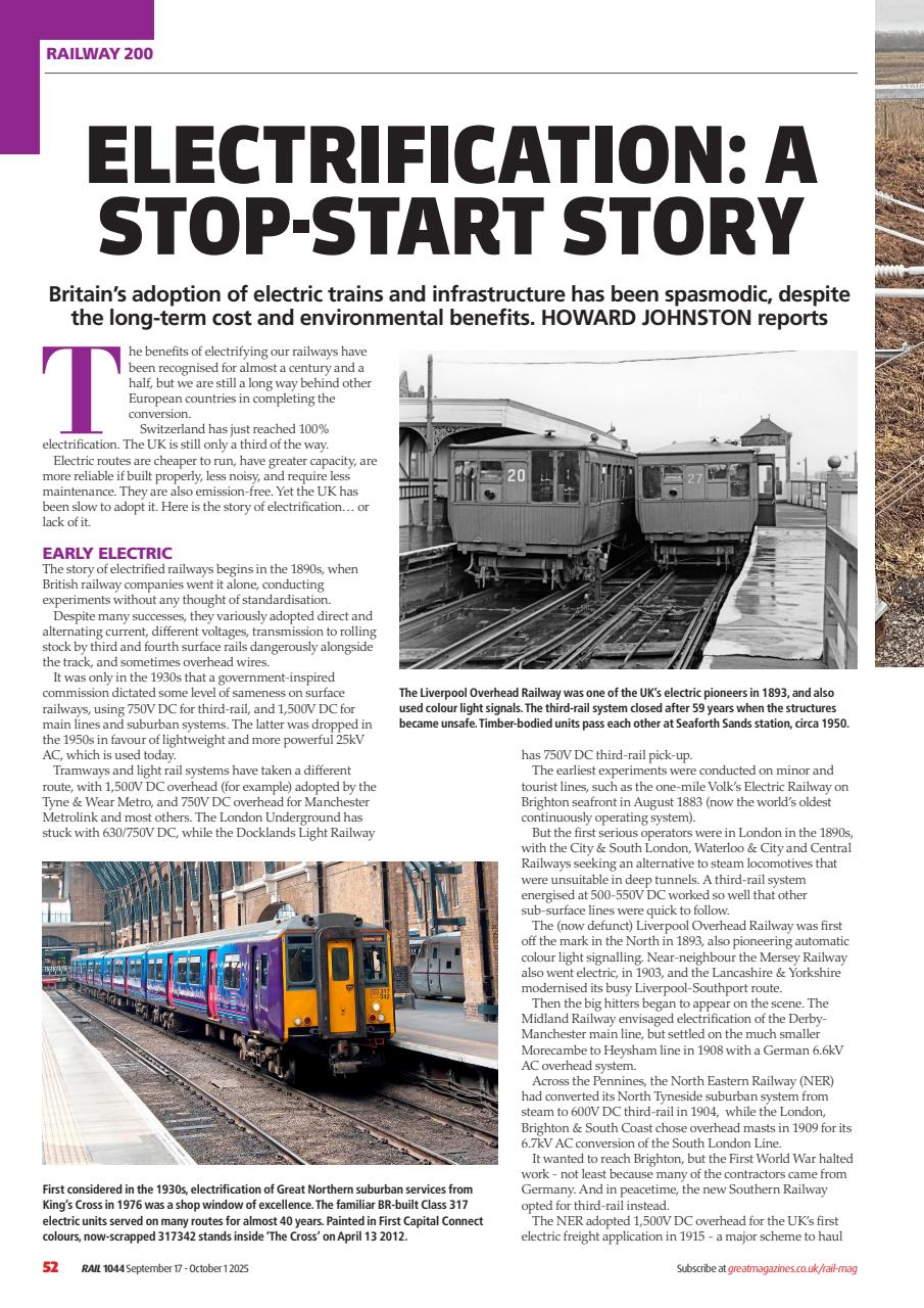 Rail Preview Pages