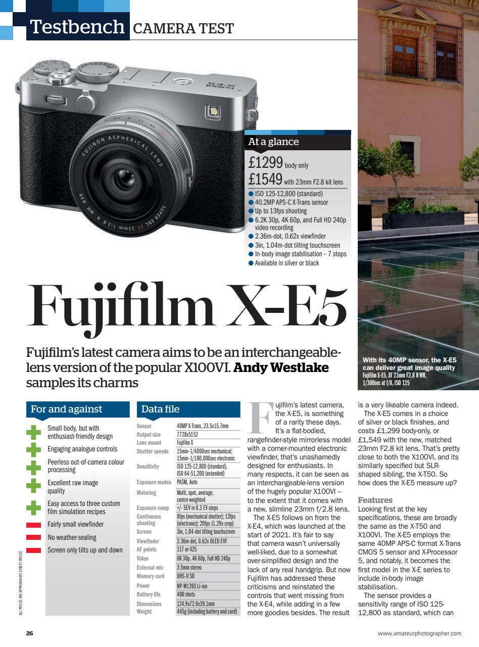 Amateur Photographer Preview Pages