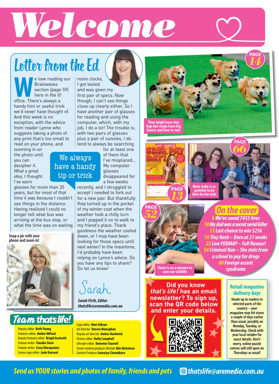 That’s Life! Preview Pages