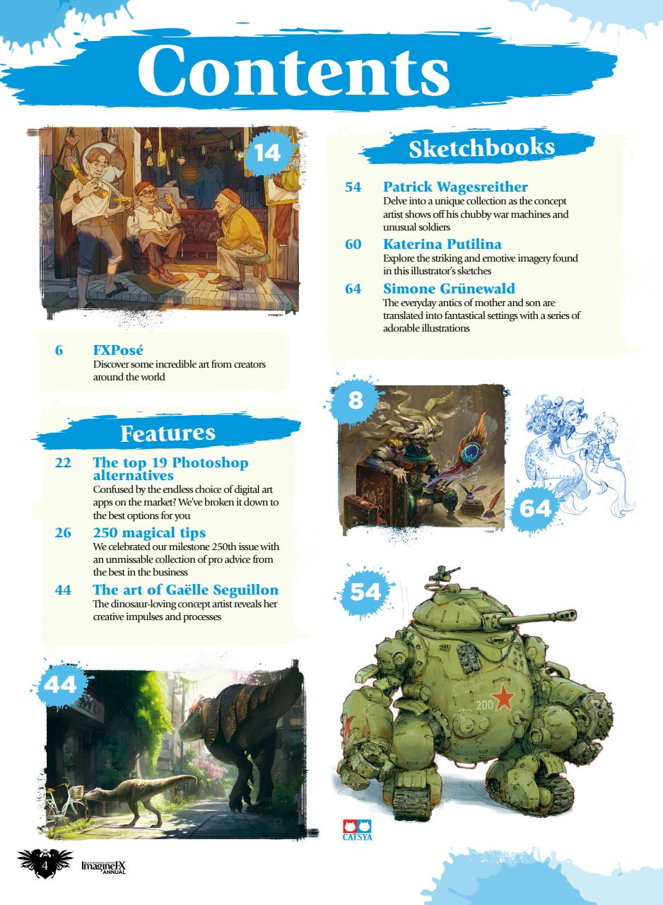 Creative Bookazine Preview Pages