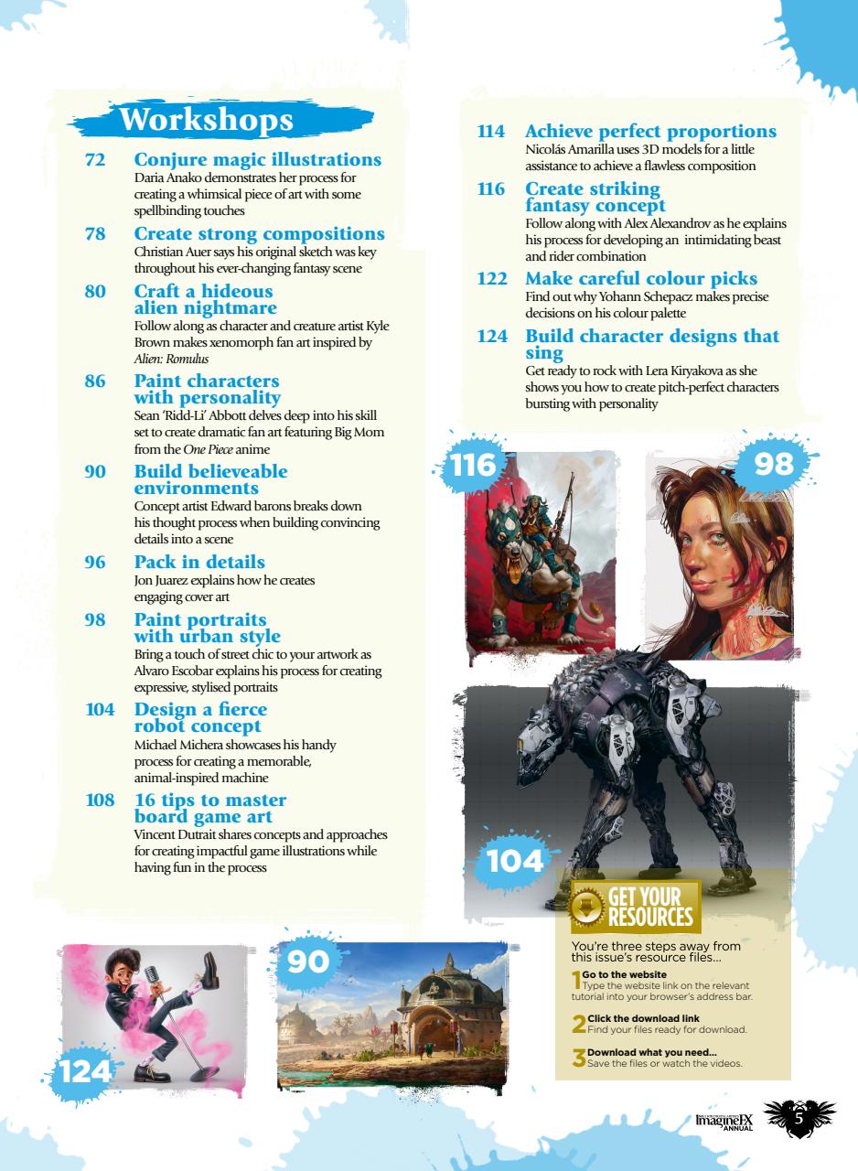 Creative Bookazine Preview Pages