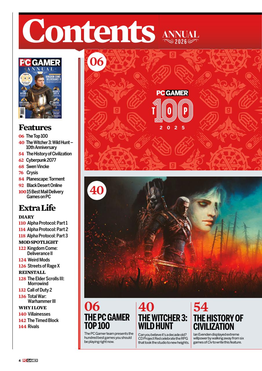 Gaming Bookazine Preview Pages