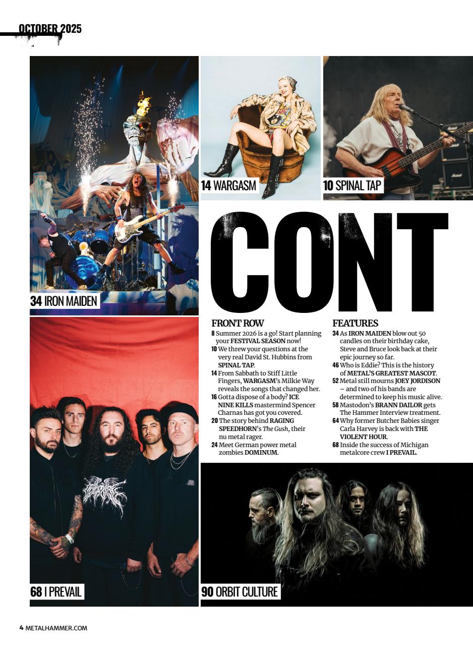 Metal Hammer Preview Pages