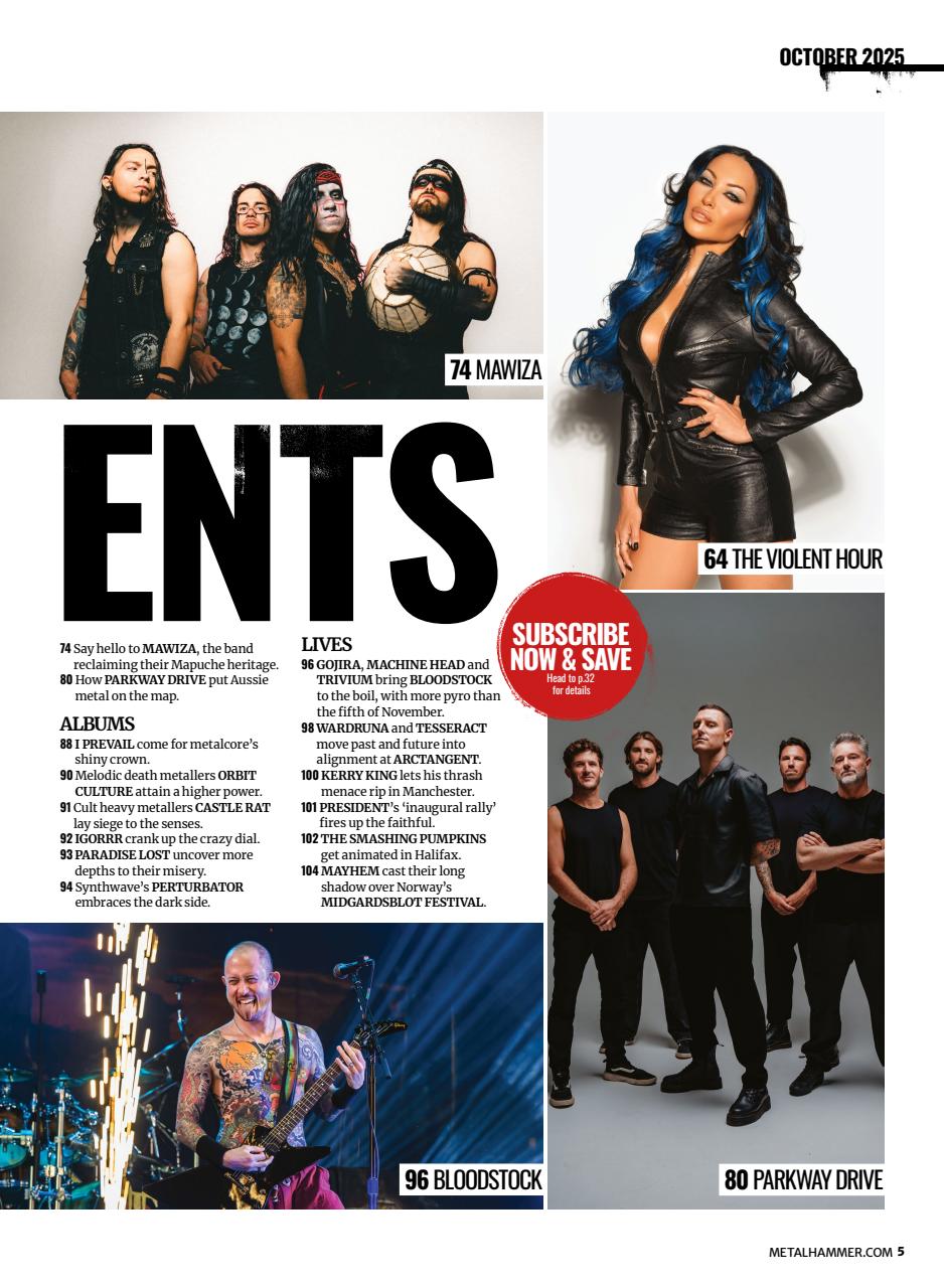 Metal Hammer Preview Pages