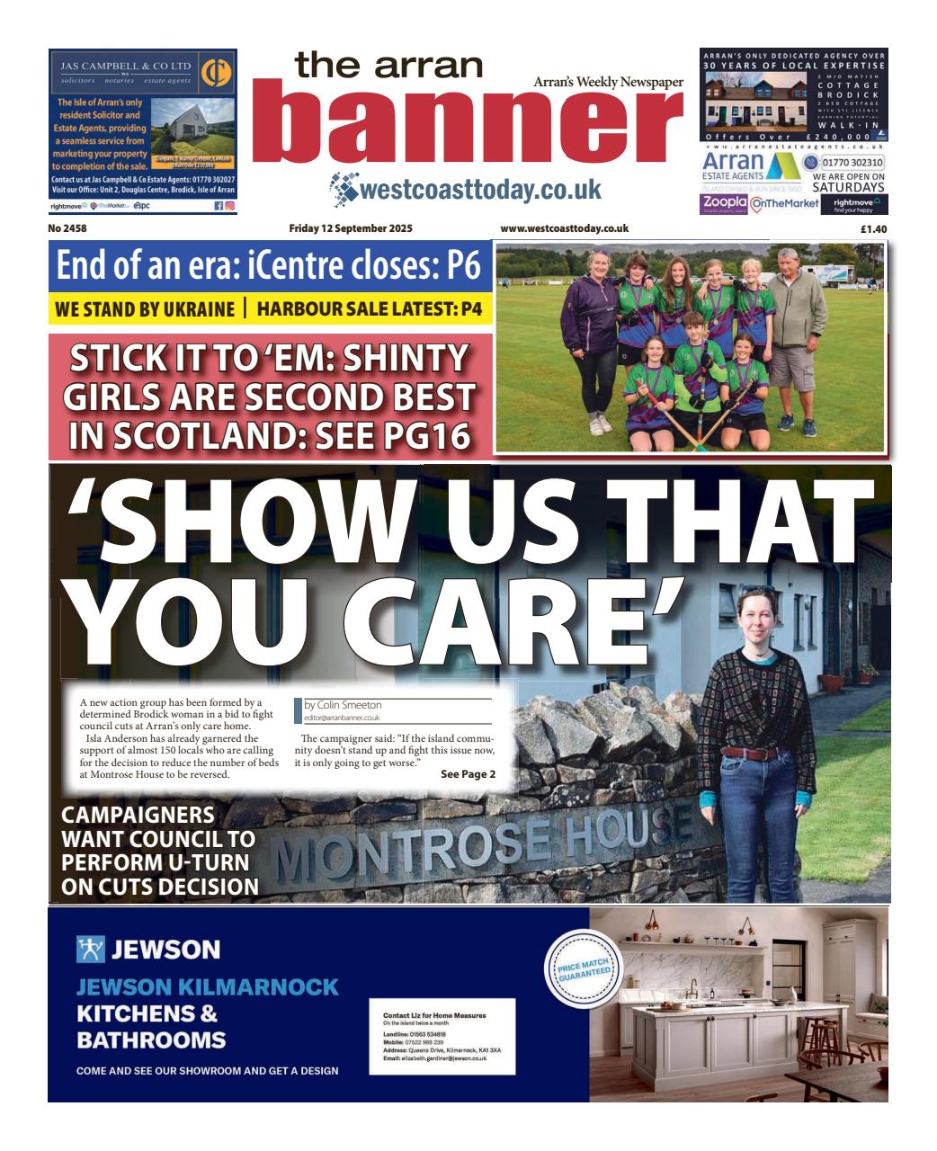 Arran Banner Preview Pages