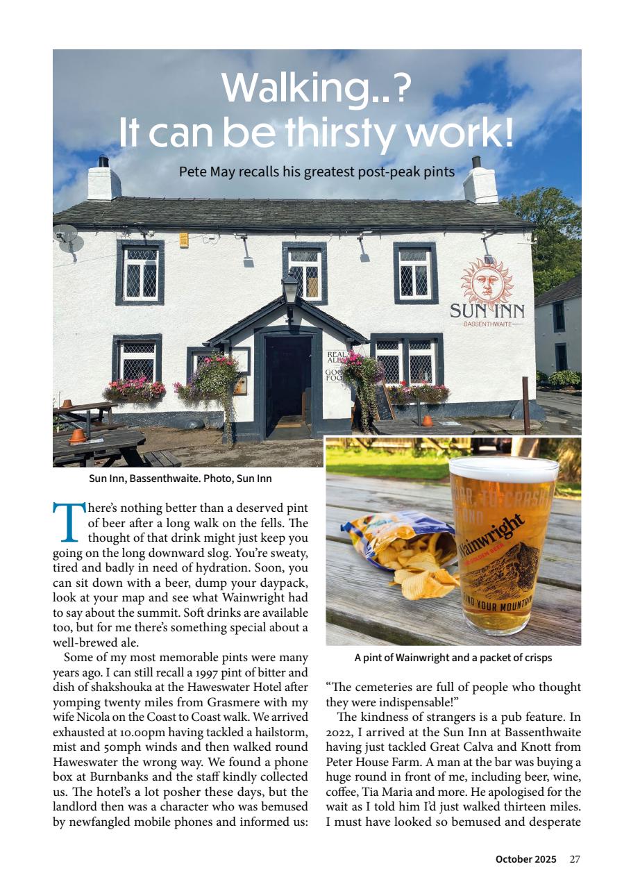 Cumbria and Lakeland Walker Preview Pages