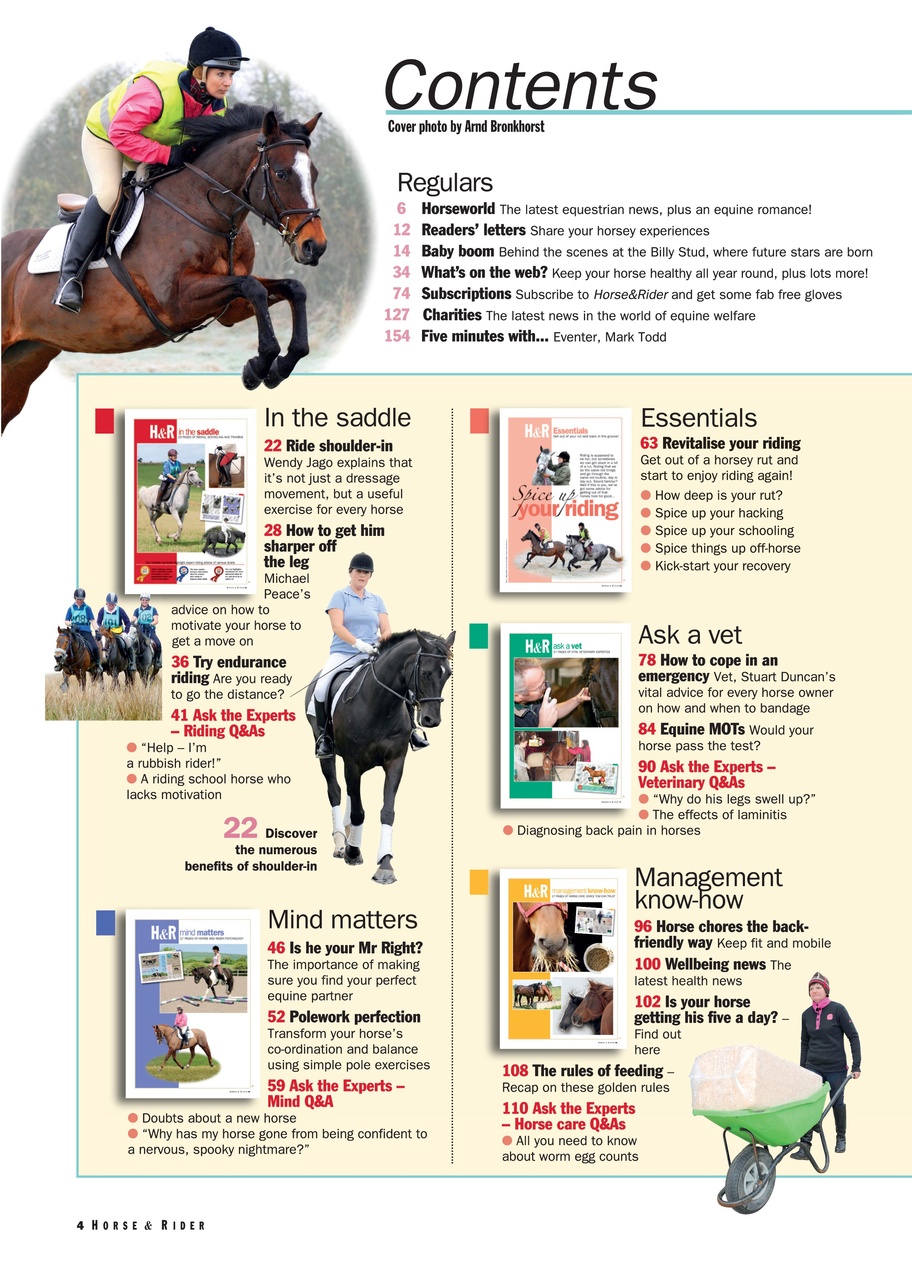 Horse&Rider Magazine - UK equestrian magazine for Horse and Rider Preview Pages