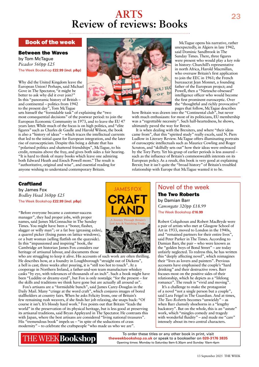 The Week Preview Pages