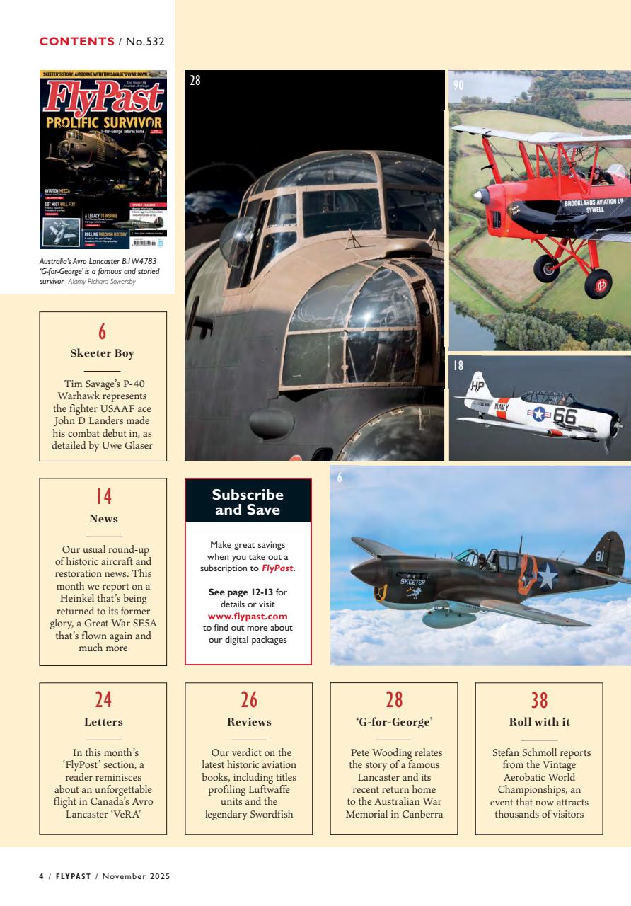 FlyPast Preview Pages