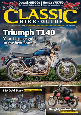 Classic Bike Guide issue October 2025