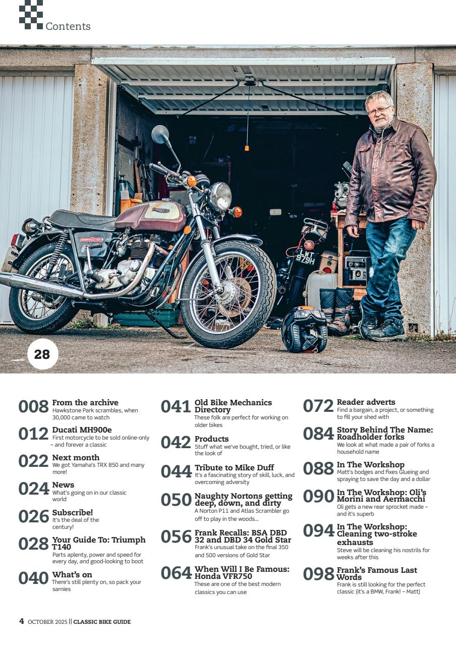 Classic Bike Guide Preview Pages