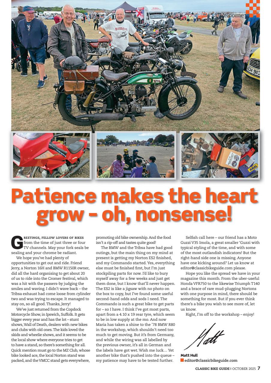 Classic Bike Guide Preview Pages